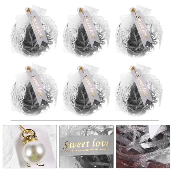 

6pcs wedding candy storage boxes wedding gift package boxes candy packing