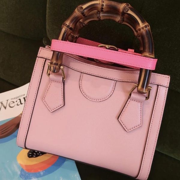 

evening bags 2021 summer fashion handbags bamboo joint handle design mini crossbody shoulder for female party travel ladies leather tote
