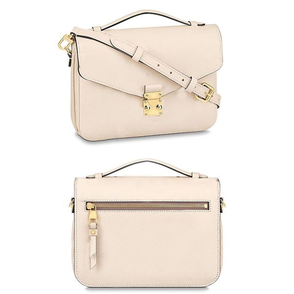 

bag famous messenger bags shoulder pochette leisure 2colour women leather handbag letter quality embossing tote cow metis purses kvrhg