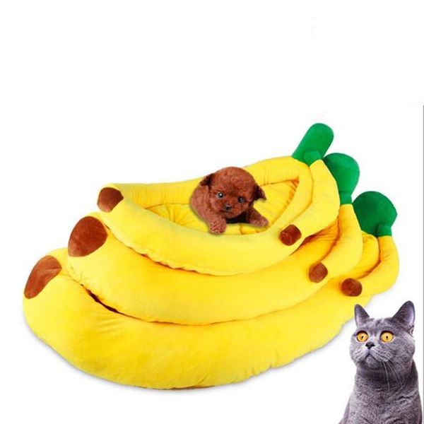 

banana pet cat dog bed sofa washable dog house pet nest home kennel mat winter warm nest kennel for small dogs cat puppy