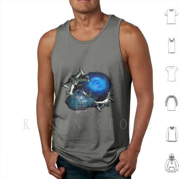 

our last hope... tank vest sleeveless babylon 5 starfury science fiction scifi space universe nerd geek, White;black