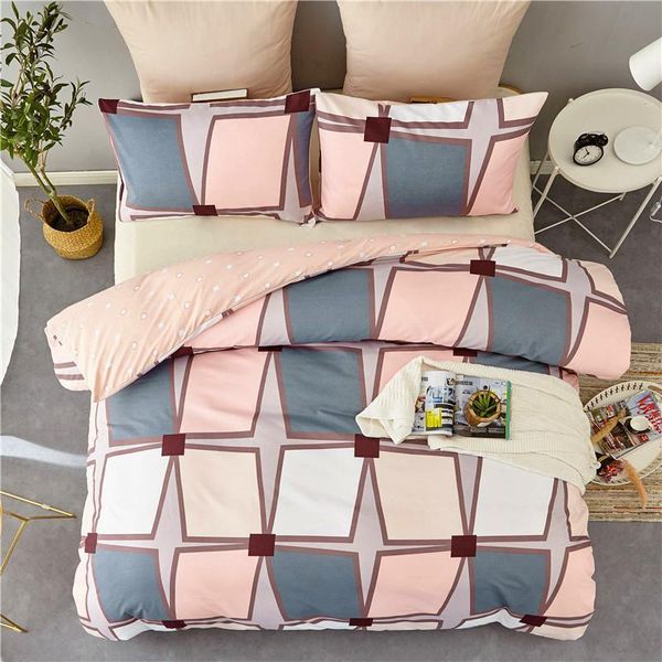 

bedding sets bed sheet and pillowcase comforter quilt set black white striped grid