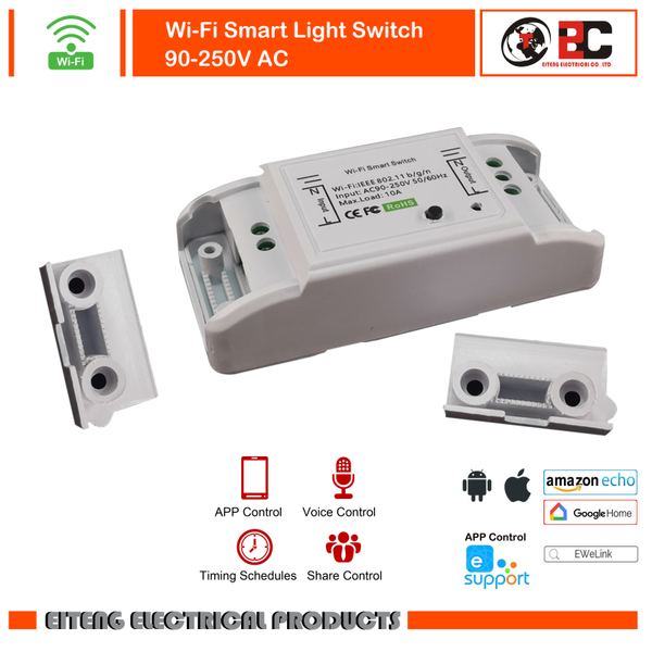 

smart home control diy wifi light switch universal breaker timer life app wireless remote works with google alexa