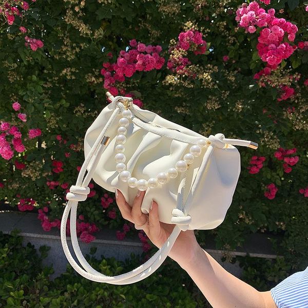 

evening bags women's 2021 shoulder bag pearl underarm messenger hand