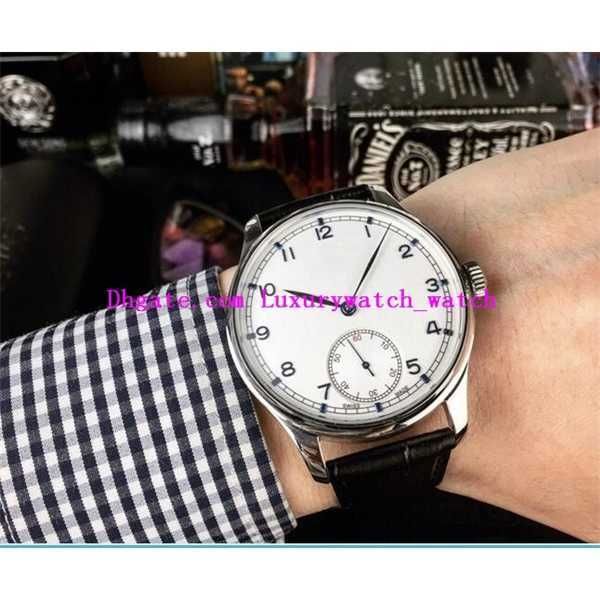 orologi uomo marchio di lusso 4 Style portoghese F.A. Jones meccanico edizione limitata 42mm 544907 cinturino in pelle automatico uomo uomo