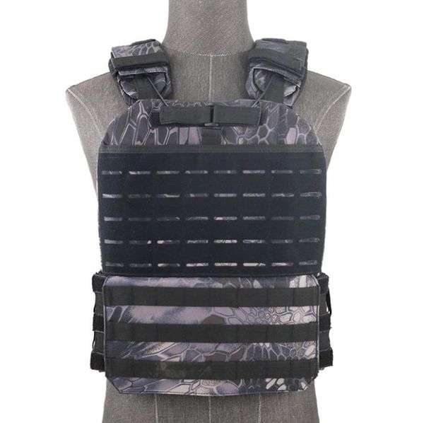 

camouflage military tactical molle plate assault carrier vest pubg level 3 combat hunting equipment jackets, Camo;black