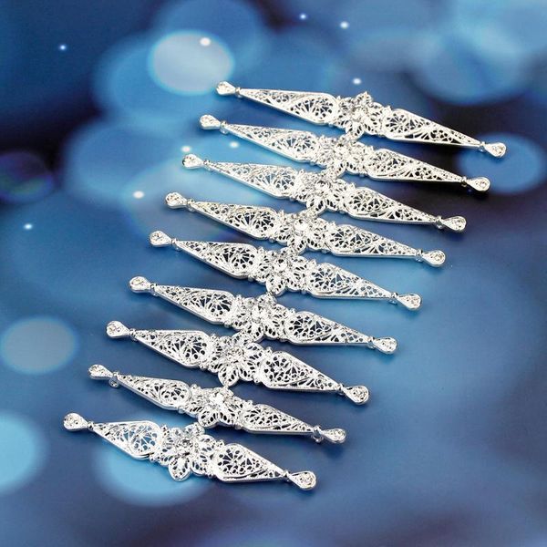 

wedding sashes sunspice-ms caucasus ethnic breastplate belt body jewelry accessories metal fstener for women bridal gifts wholesale, White