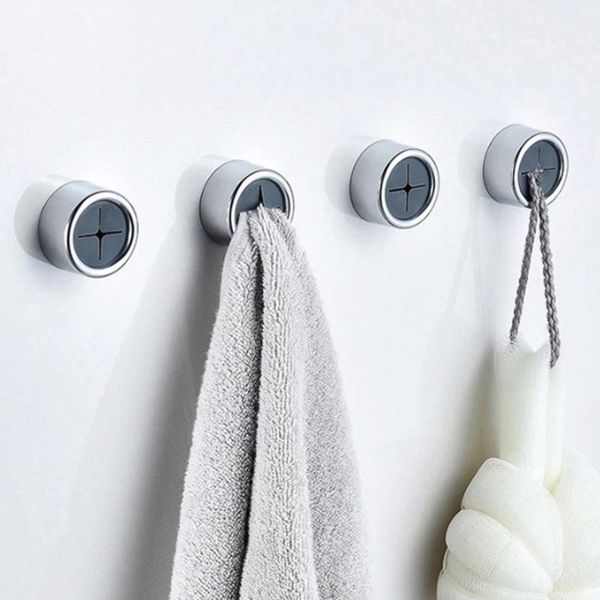 

hooks & rails push-in tea towel holder wash cloth hook clips wall mounted self adhesive kitchen clip bathroom rack