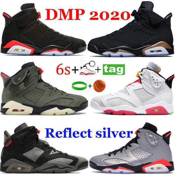 

6 men basketball shoes 6s dmp 2020 hare black infrared travis scotts unc paris flight oreo running sneaker trainers