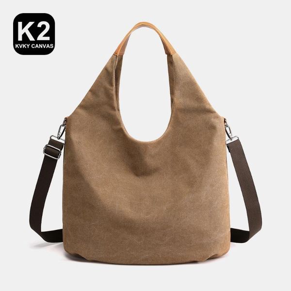

evening bags large capacity women handbag simple canvas shopping bag 5 color beige black handbags