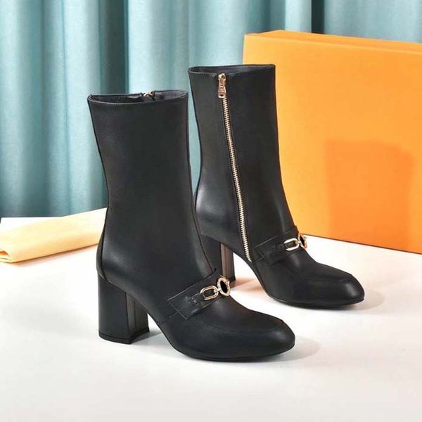 

luxury brand shoes designer boots high heels and genuine leather outdoors fashion womens boot by bagshoe1978 01, Black