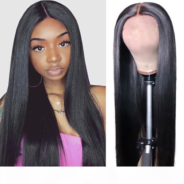 

30 32 34 36 38 40inch human hair wigs yaki straight kinky curly water loose deep body wave human hair lace front wigs, Black;brown