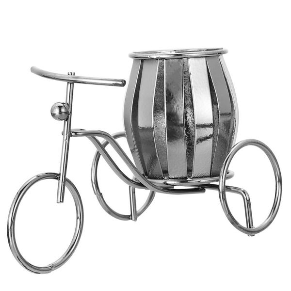 

bike lights decorative wrought iron tricycle figurine pen holder creative deskdecoration