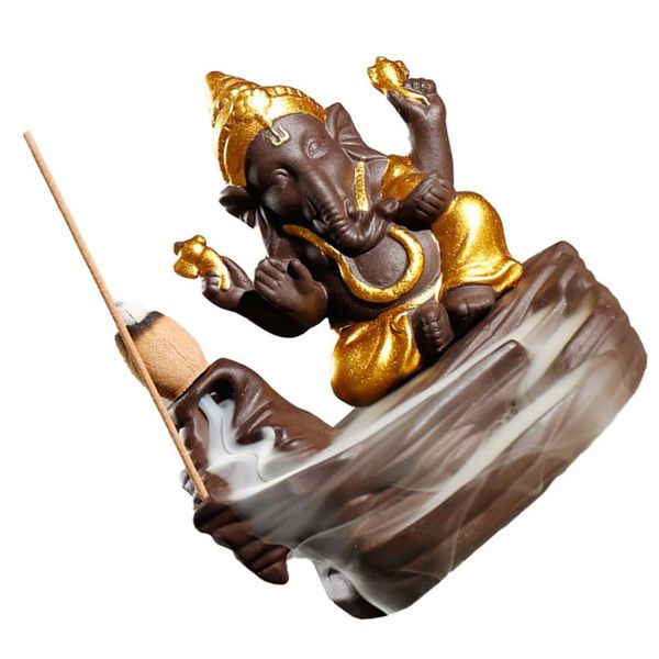 

ganesha backflow incense burner creative deskfragrance lamps
