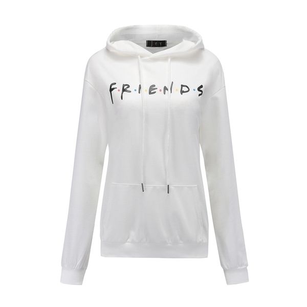 

autumn winter fleece letter harajuku print pullover thick loose women hoodies sweatshirt female casual coat 201031, Black