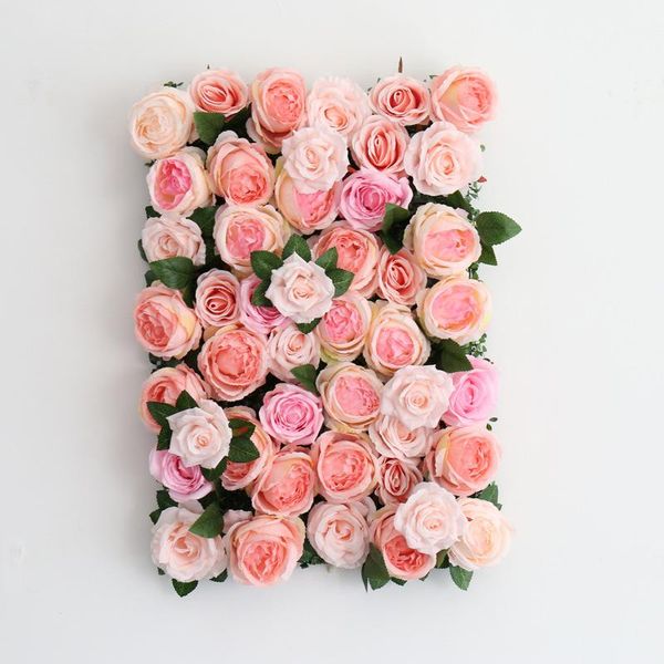 

decorative flowers & wreaths wedding decoratin flower walls artificial silk roseflowers panel wall decor backdrops for bridal showers