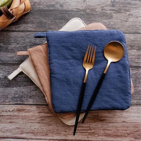 

mats & pads pot holders cotton made machine washable heat resistant potholder, holder, pads, trivet for cooking and baking