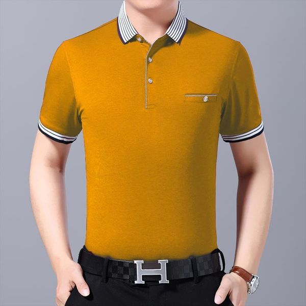 

arrival summer male plain shirt men polos causal short sleeve clothes, White;black