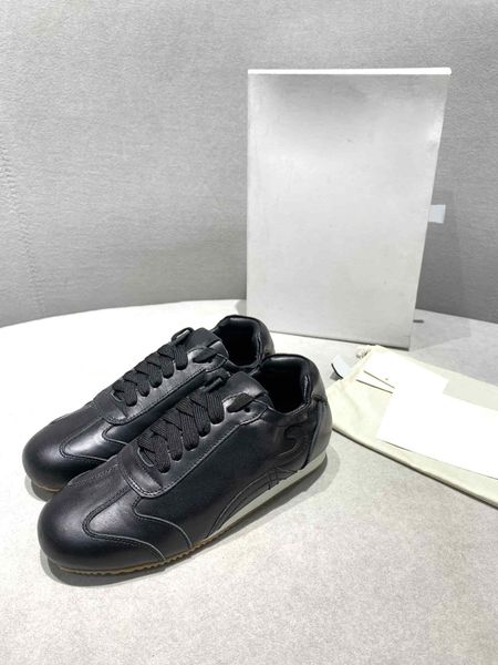 

r lace up sneakers fashion luxury women's shoes brand casual stitching canvas women's shoes 06, Black