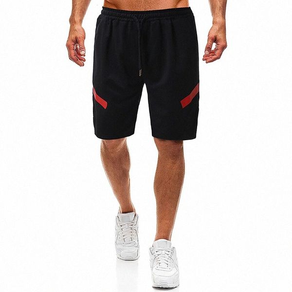 

men's sporty casual / sporty shorts sporty short pants casual daily micro-elastic solid colored outdoor sports mid waist black xxl / su, White;black