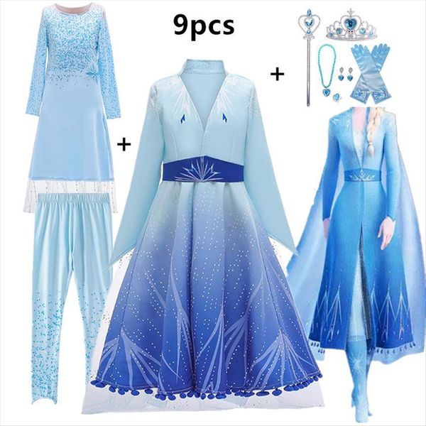

children costume for girls girl dress party cosplay princess halloween birthday up clothing, Red;yellow