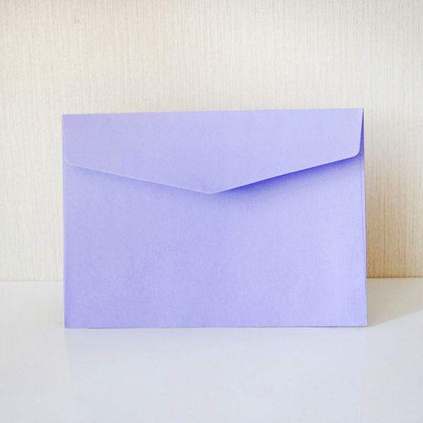 50 шт. / Лот 17.5x12.5 см / 6.9 * 4.9 дюймов сплошной цвет Крафт-бумага Products Открытка Открытка Открытка Спасибо. Вы отмечает конверт простые свадебные приглашения подарок конверты HY0047