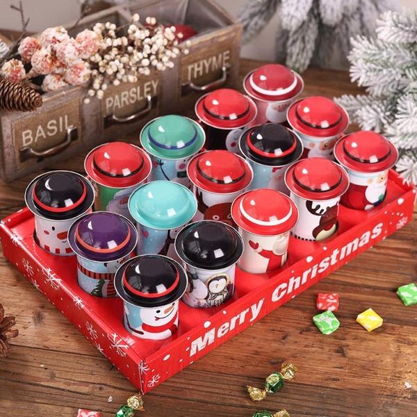 

christmas decorations merry candy boxes bags santa claus gift box navidad natal noel party decoration supplies children