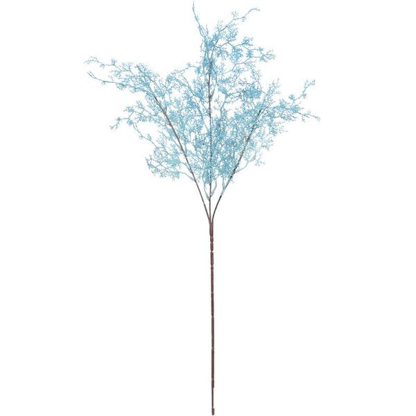 

6 pcs blue dream simulation coral grass wedding pgraphy decoration posing props