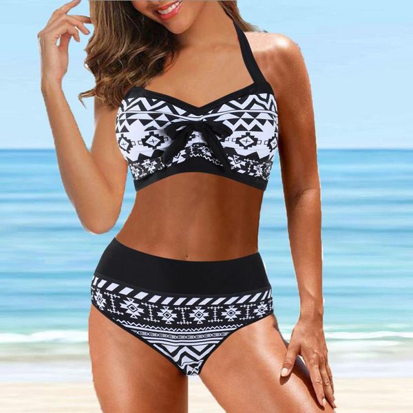 

women's swimwear thong bikini set women bandage push up padded brazilian swimsuit 2021 summer beach bathing suit beachwear, White;black