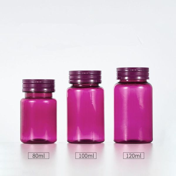 

storage bottles & jars 100pcs 80/100ml pet portable empty mini supplies refillable bottle sample container