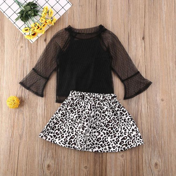 

clothing sets baby & children's 1-5years kids girl clothes lace +leopard tutu dress pageant party prom outfit, White