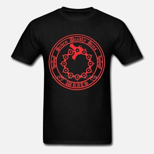 

men's t-shirts nueva camiseta de los hombres nanatsu no taizai, White;black