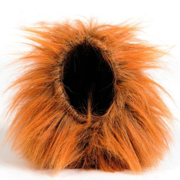 

dog collars & leashes neck lion wig collar headband pet morph hat funny cat set supplies