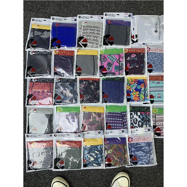 

boxers brand mens ethika underwear boxers for men underwear cueca boxer ropa interior hombre vintage gay boxer shorts designer851, Black;white