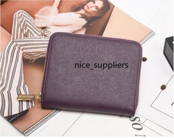 

famous new bag lady long pu short wallet multicolor coin purse card holder women classic zipper pocke 60067#20, Red;black