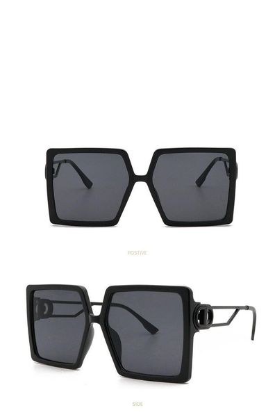

sunglasses 2021 vintage classic women driving goggles fashion oversized square retro gradient big wy18, White;black