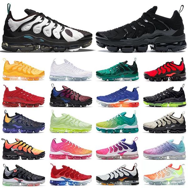 

2021 tn plus running shoes for men women trainers barely volt berry fresh orange triple black wolf grey white red creamsicle swingman mens o