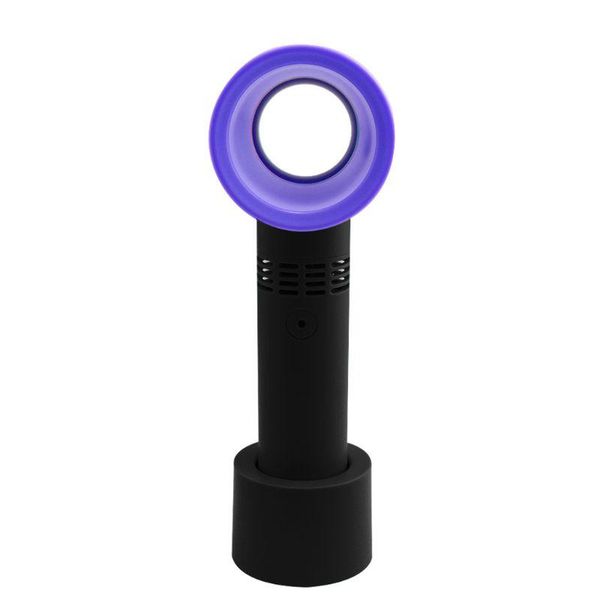 

electric fans portable bladeless fan handheld mini cooler no leaf handy usb rechargeable