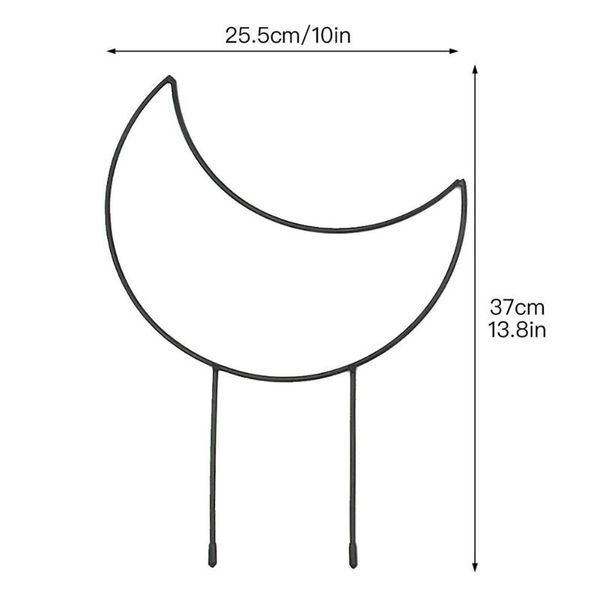 

other garden supplies plant frame flower stand stake and moon-shaped iron climbing bracket plants cages for gardens woods scenic spots