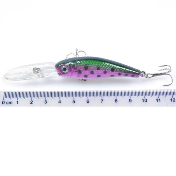 

1pcs new minnow fishing lure 10cm 7.4g isca artificiais hard bait crankbaits fishing wobblers bass fake plastic f jllbtf