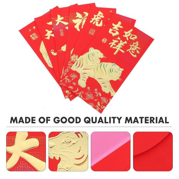 

gift wrap 36pcs chinese year red envelopes creative packets supplies