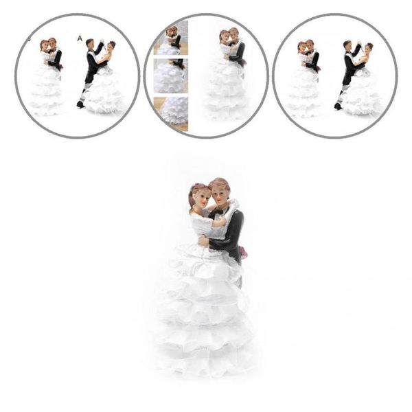 

other festive & party supplies fine workmanship durable resin wedding couple doll figurines for