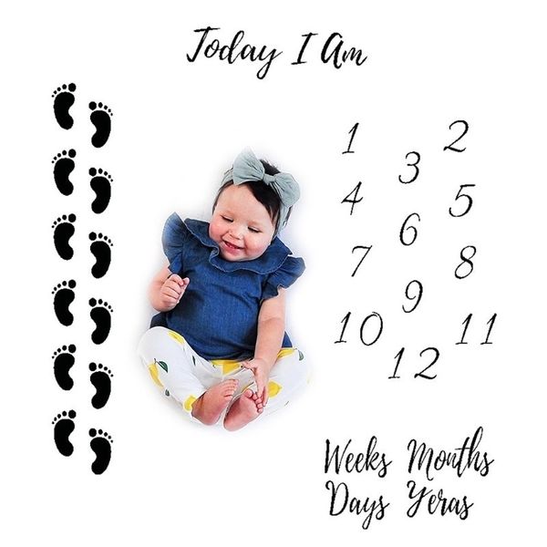 

infant baby p blanket pgraphy prop backdrop cloth calendar newborn boys girls ps accessories 210309