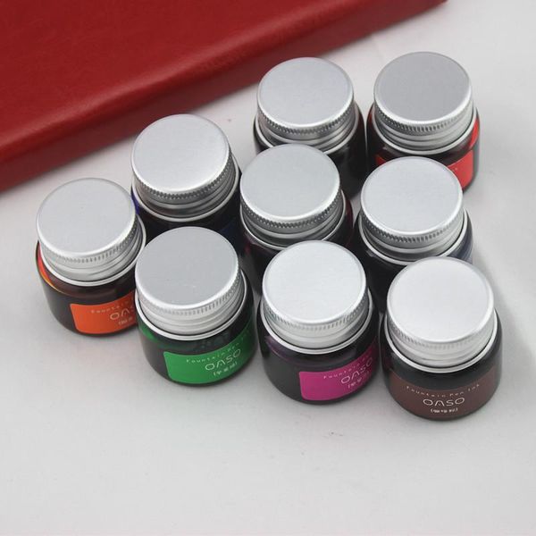 

fountain pens creative pen bottle ink 20ml oaso 1pc portable cute kawaii mini pigment color drawing graffiti school supplies