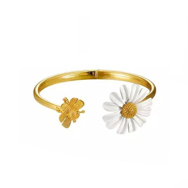 

bangle 2021 bracelet for women, collection of flower jewelry,, Black