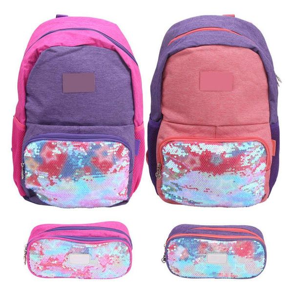 

outdoor bags student bag children shining sequins backpack fashionable travel hiking shopping