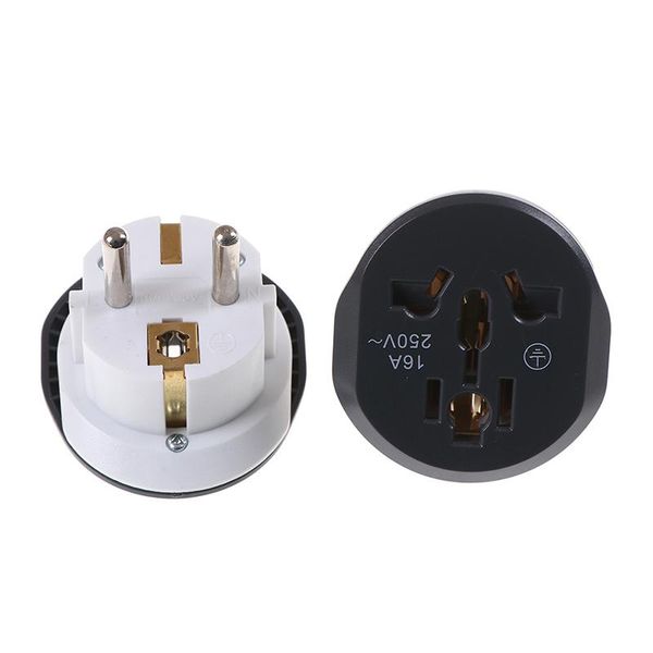 

smart power plugs 16a universal eu travel adapter euro converter uk us au to ac socket plug high quality