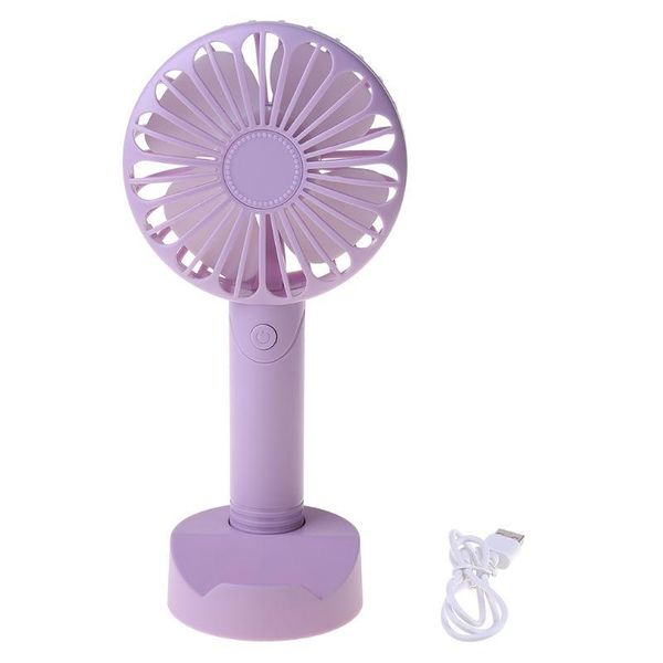 

electric fans usb or battery powered handheld desk fan with 3 speed cellphone holder 27rb