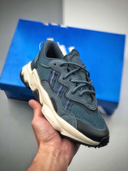 

breathable running shoes kanye contracted for women ozweego dark green size36-45