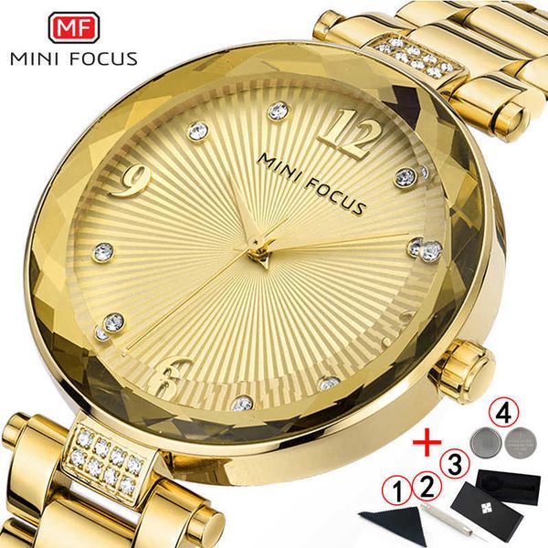 

minifocus watches woman famous brand casual women watches waterproof quartz women wristwatch relogio feminino montre femme 210527, Slivery;brown